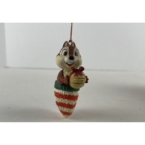 Vintage Disney Christmas Ornament Chip  mitten Grolier W/ Box